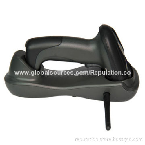 433MHz Wireless Laser Barcode Scanner with Holder, 650mm Length
